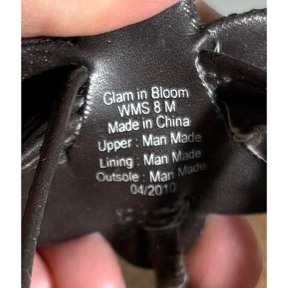 KENNETH COLE REACTION Glam in Bloom Turquoise Beaded Flower Sandals Womens 8M - Picture 6 of 12